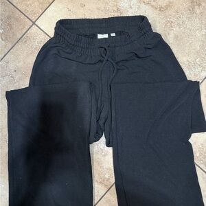 Aritzia The Group Black Drawstring Lounge Pants